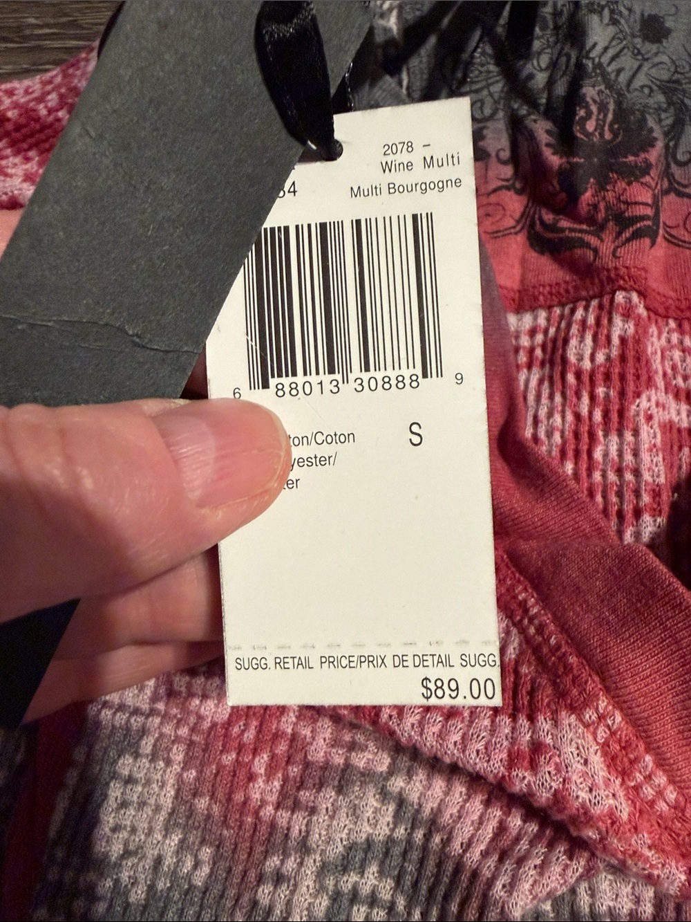 Buffalo kilana Waffle Top NWT - Picture 10 of 11